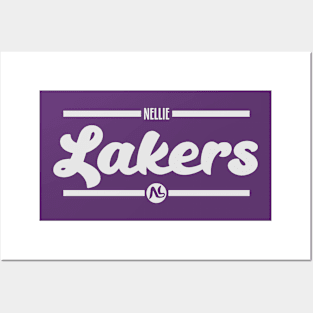 Wordmark Lakers Posters and Art